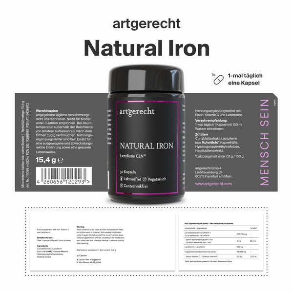 Natural Iron CLN® | Eisen Komplex