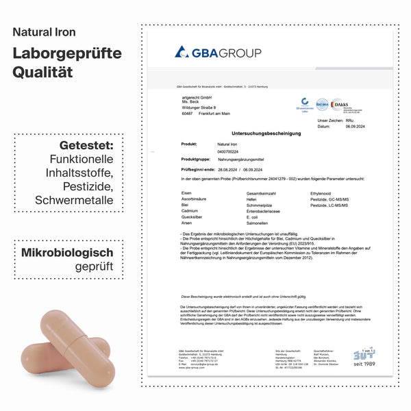 Natural Iron CLN® | Eisen Komplex